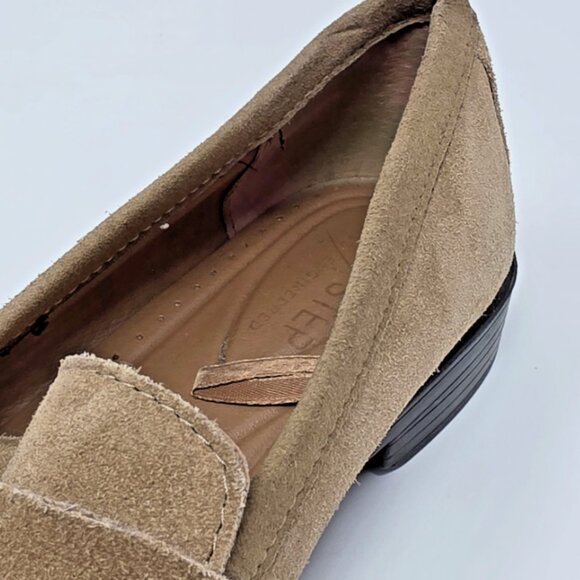 GH Bass & Co Flex Step Noelle Suede Leather Loafer Womens Size 6.5 M Preppy - Picture 7 of 15